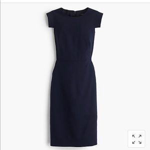 J. Crew Resume Dress sz 10 Tall Black